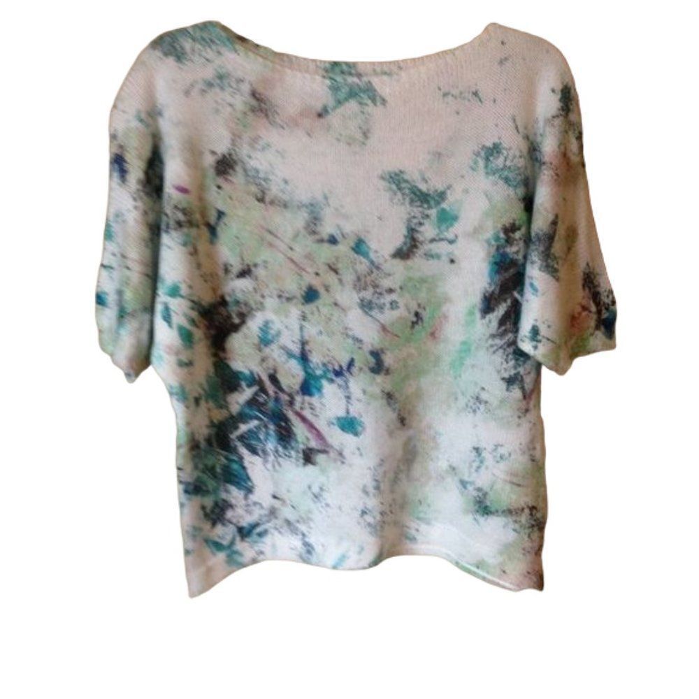 Spring Breeze Luisa Ricci Summer Sweater Top Made in Italy Medium